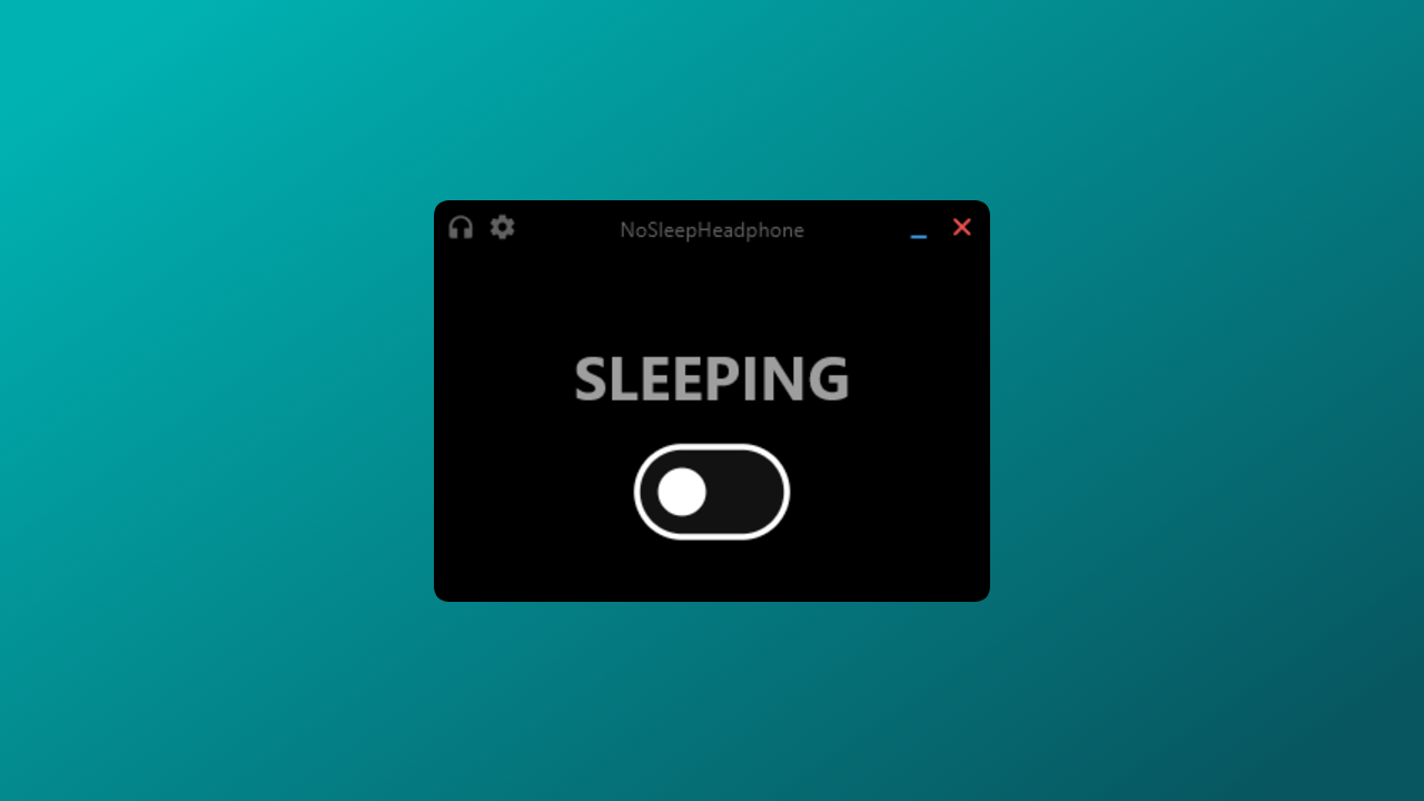 NoSleepHeadphone showcase image 1